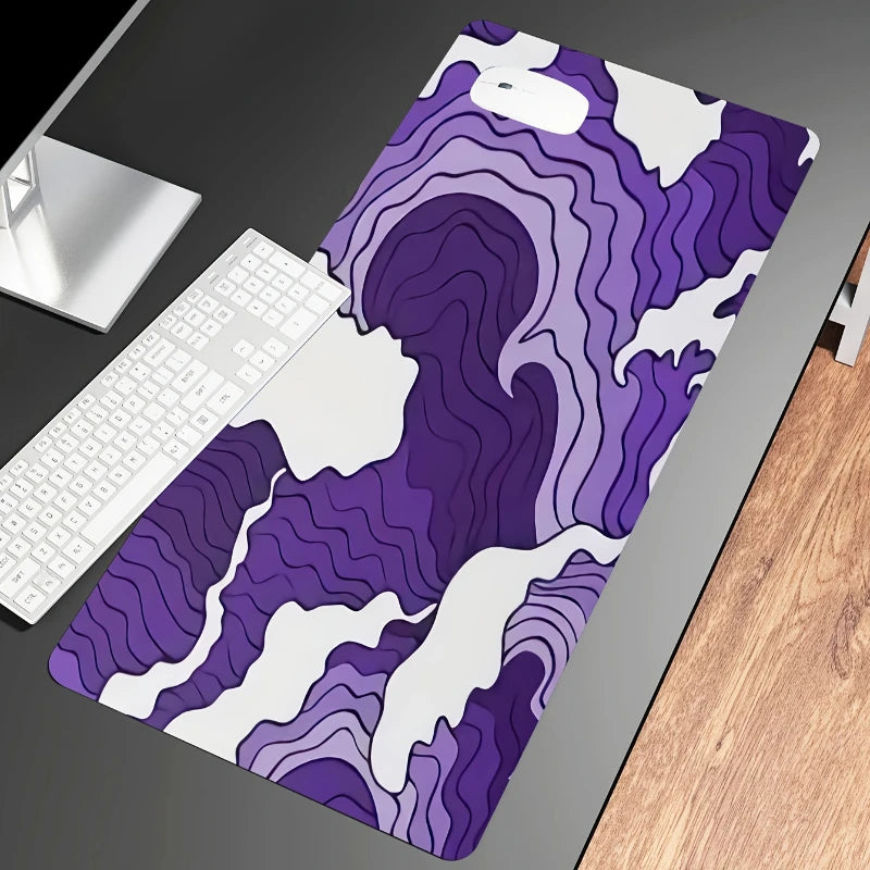 Mouse Pad Gaming Mouse Pad With Non-Slip Rubber Base And Stitched Edge Perfect For Office Home Laptop Great Gift Idea