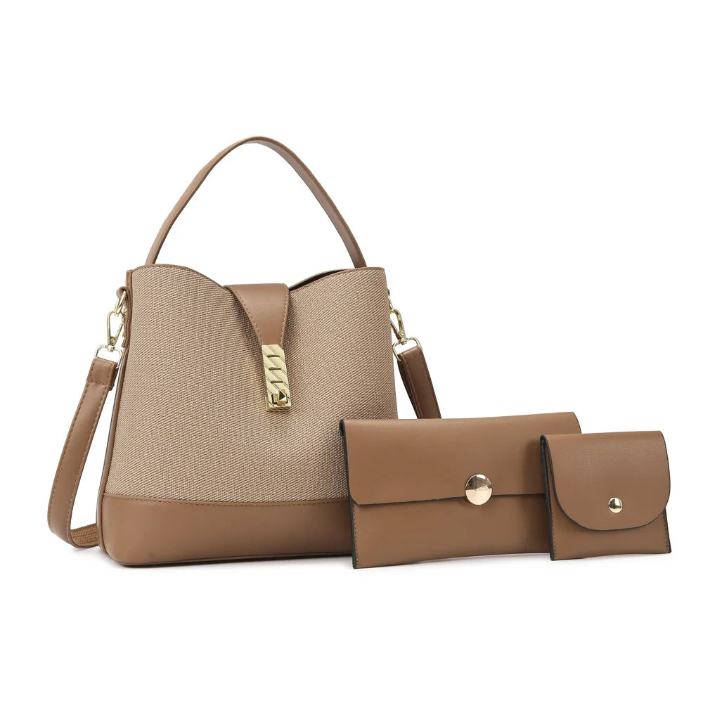 2025 New Women's Bag Multi-piece Set! Large Capacity Stylish Bag, One Shoulder Hand Crossbody Is Suitable
