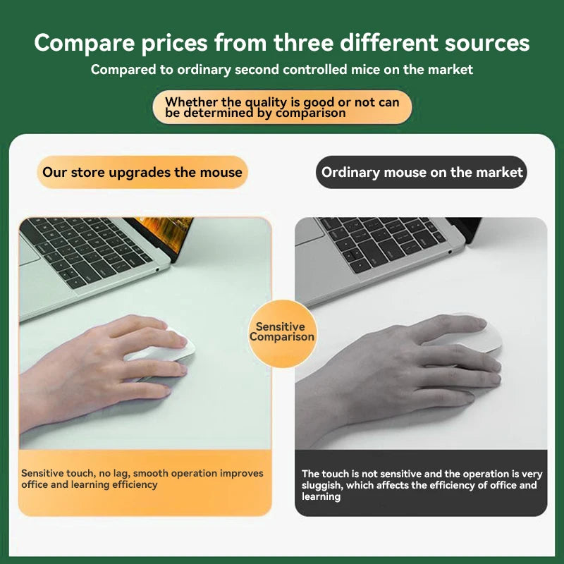 XIAOMI Multi-Touch Wireless Mouse Surface Magic Mouse For Macbook Pro Air Mini Laptop Tablet Bluetooth 5.0 Sensitive Mouse