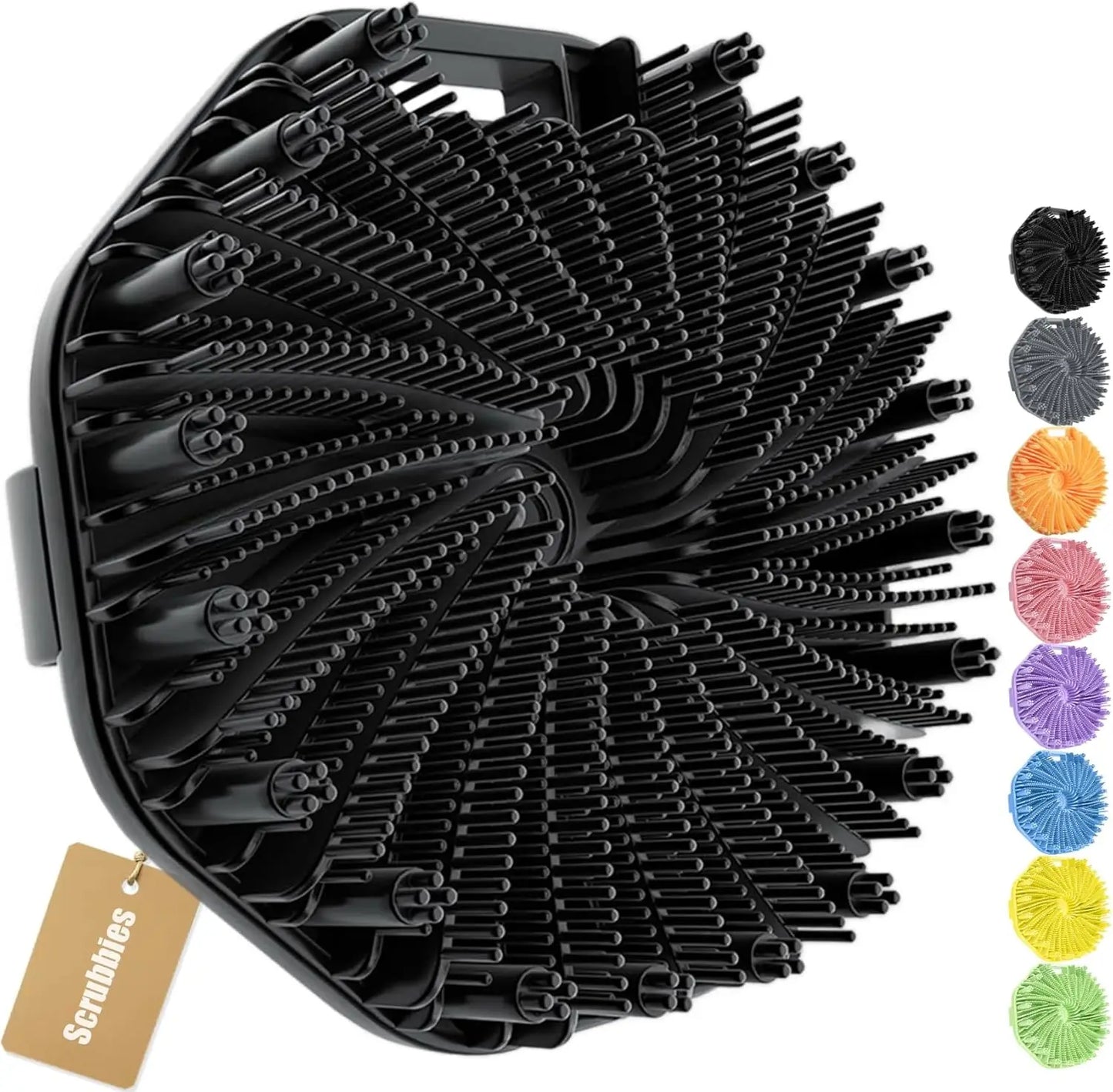 Scrub silicone body scrubber, Sensitive skin exfoliator Body scrubber, Body scrub, Shower silicone bath brush, charcoal