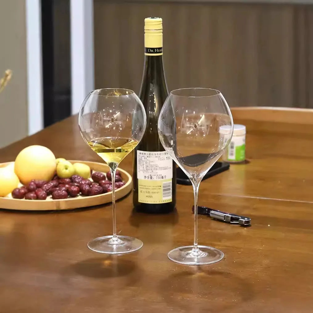 Thin White Wine Glasses Crystal Glass Champagne Glasses Water Drop Red Wine Glasses High-end Cocktail Cup