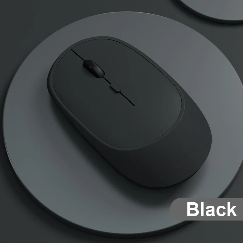 Wireless Mouse Rechargeable Mouse Gamer Dual Modes Bluetooth-compatible 2.4G USB Mute Mice For Laptop Pad Tablet Macbook Mause