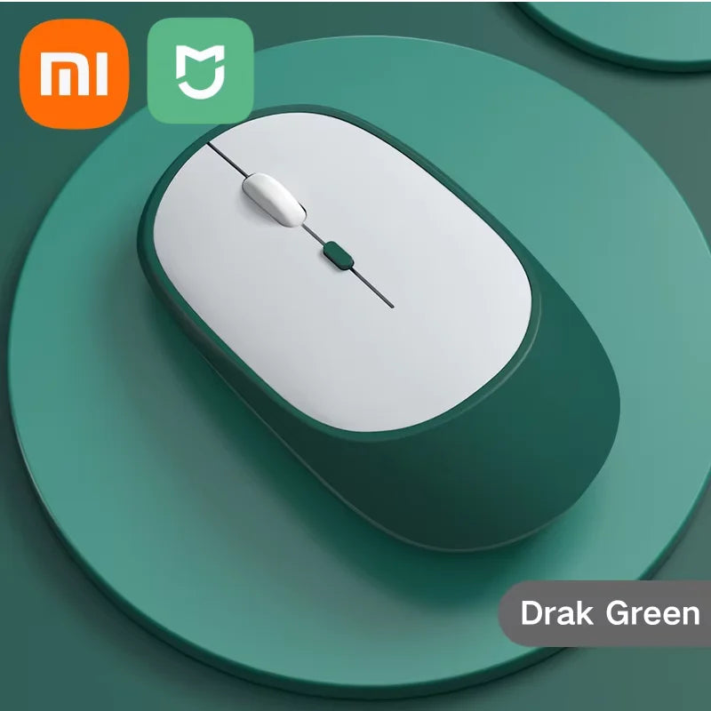 Xiaomi Mijia Wireless Mouse Bluetooth-compatible 2.4G Silent Mice Adjustable DPI Ergonomic Design USB Rechargeable Gaming Mouse