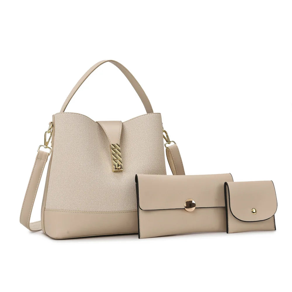 2025 New Women's Bag Multi-piece Set! Large Capacity Stylish Bag, One Shoulder Hand Crossbody Is Suitable
