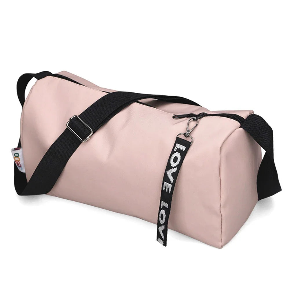 Women Gym Bag Folding Travel Bags Waterproof Fitness Training Bag Large Capacity Yoga Bag Ultralight Luggage Bag Sports Backpack