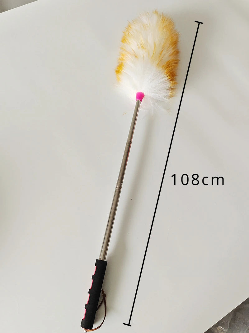 Scalable Wool Duster Household Cleaning Dust Duster Brush Car Cleaning Sweeping Dust Home Use Washable Clean Houseware Tools