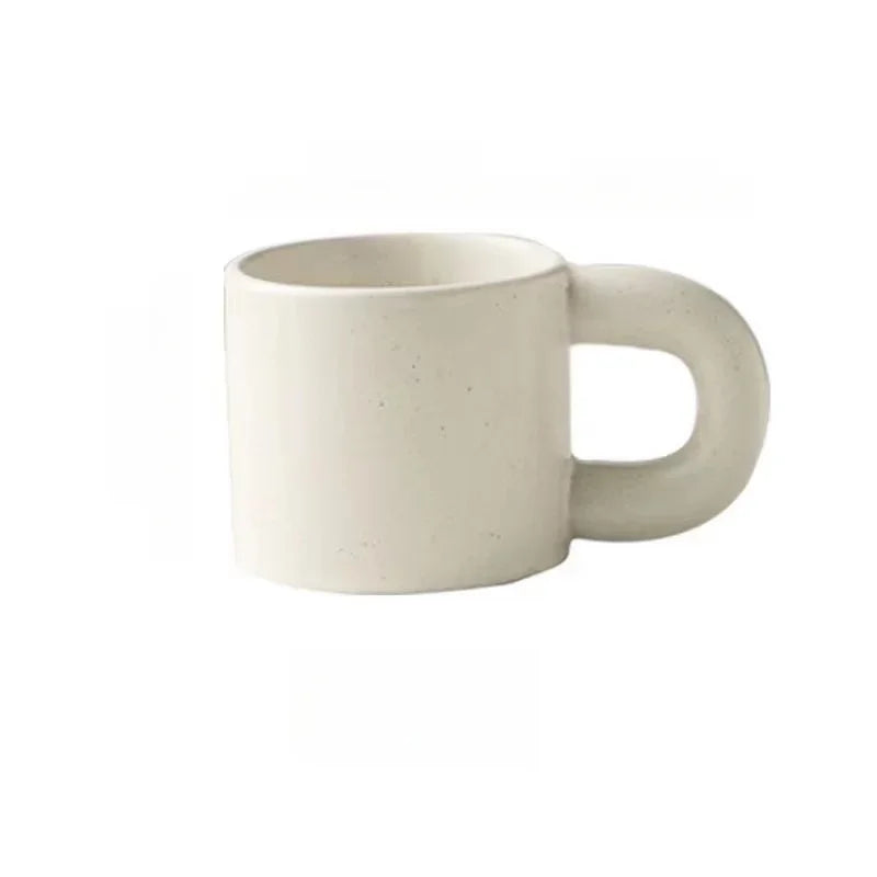 Creative Ceramic Coffee Mug Anamorphic Milk Cups Office Afternoon Tea Ink Splashing Mugs Kitchen Drinkware Home Accessories