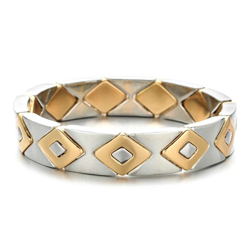 New Fashion Women's Beaded Enamel Stretch Bracelet femme boho bileklik pulseira bransoletki damskie bracelets