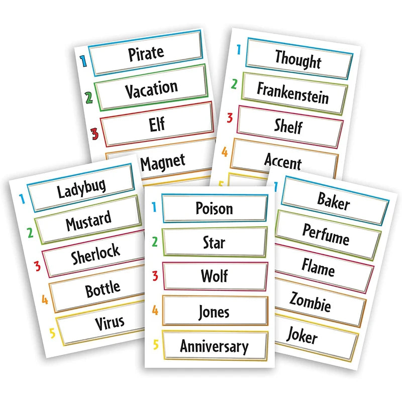 Get Your Hands on the Best Family Board Game | Just One Party Game for Kids and Adults | Collaborative Gameplay | 3-7 Players