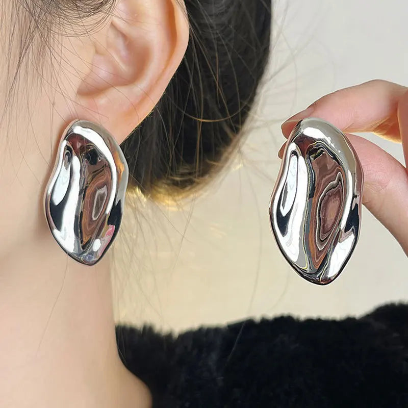 Classic French Fashion Earrings for Women, Elegant, High-grade, Suitable for Matching