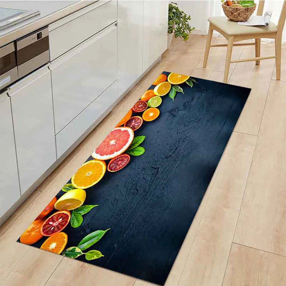Kitchen Rug Durable Home Entrance Doormat High-end Kitchen Mats for Floor Waterproof House Hold Washable Non-slip Large Carpet