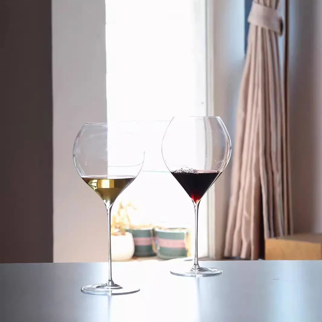 Thin White Wine Glasses Crystal Glass Champagne Glasses Water Drop Red Wine Glasses High-end Cocktail Cup