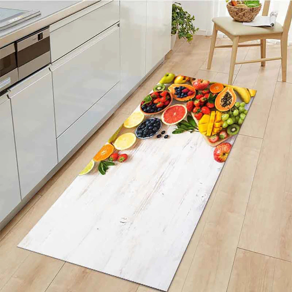Kitchen Rug Durable Home Entrance Doormat High-end Kitchen Mats for Floor Waterproof House Hold Washable Non-slip Large Carpet