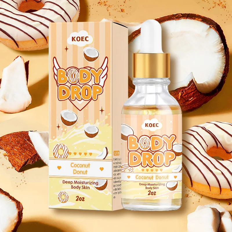Strawberry Body Cream& Oil Set Moisturizing Nourishing Hydrating Body Lotion Essential Body Glaze Vanilla Fragrance Massage Oil