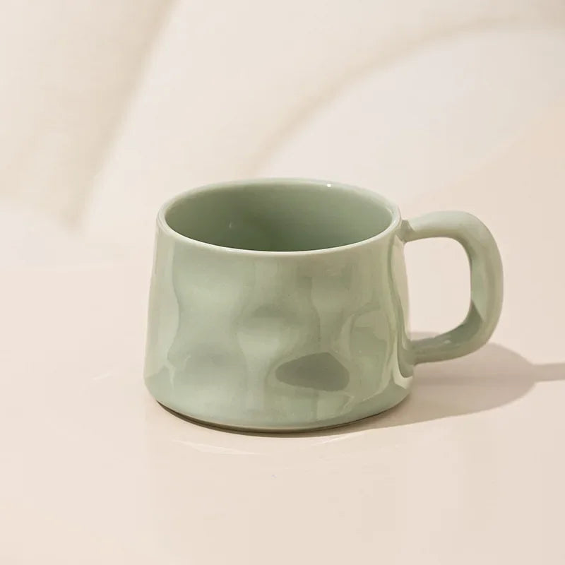 Ceramic Mugs Cute Coffee Cups and Saucers Creative Exquisite Afternoon teacup Breakfast Milk Mug Girl Gift Coffee Cup Water cups