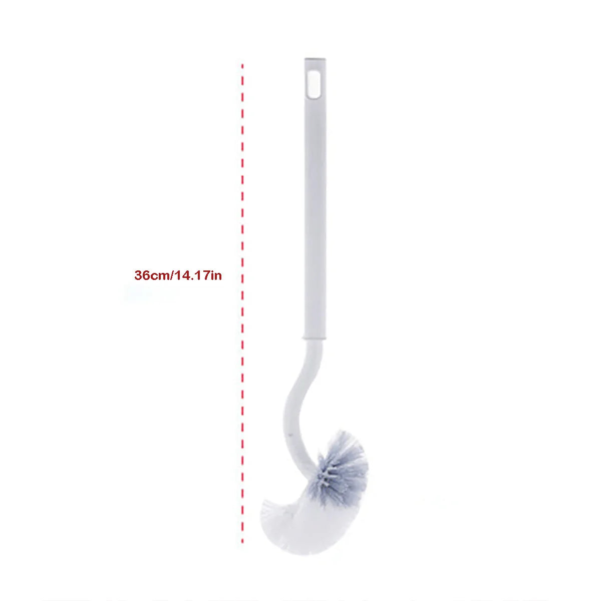 Household Toilet Long Handle Toilet Brush; Toilet Brush; Cleaning Wall-mounted Toilet; No Dead Corner Cleaning Toilet