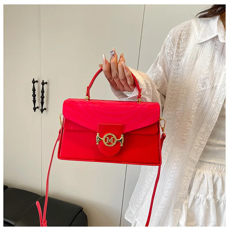 2025 New Women's Bags - Stylish and Textured Small Square Bags, Fashionable and Unique Handbags for Women