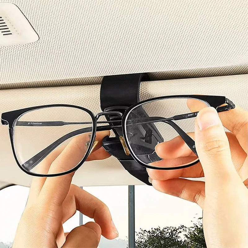 Car Accessories Car Sun Visor ABS Plastic Sunglasses Clip Glasses Holder Card Ticket Eyeglasses Of Fastener Clamp Auto Interior