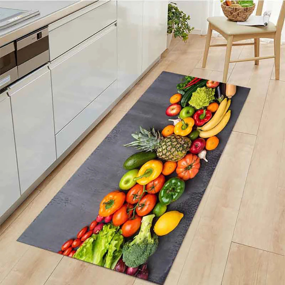 Kitchen Rug Durable Home Entrance Doormat High-end Kitchen Mats for Floor Waterproof House Hold Washable Non-slip Large Carpet