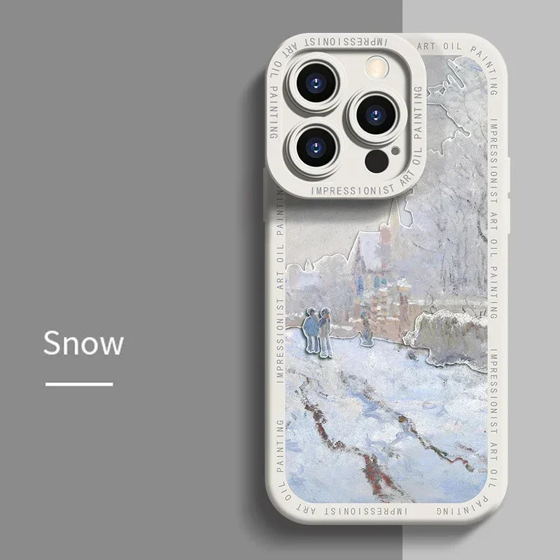 Luxury Art Coque Phone Cases for iPhone 11 13 12 14 15 Pro Max Case 15Plus 14Plus 14Pro 11Pro 12Pro 13Pro 15Pro 14 Pro Max Cover