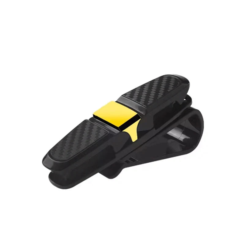 Car Accessories Car Sun Visor ABS Plastic Sunglasses Clip Glasses Holder Card Ticket Eyeglasses Of Fastener Clamp Auto Interior