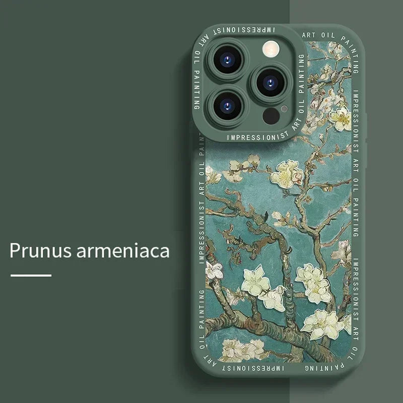 Luxury Art Coque Phone Cases for iPhone 11 13 12 14 15 Pro Max Case 15Plus 14Plus 14Pro 11Pro 12Pro 13Pro 15Pro 14 Pro Max Cover