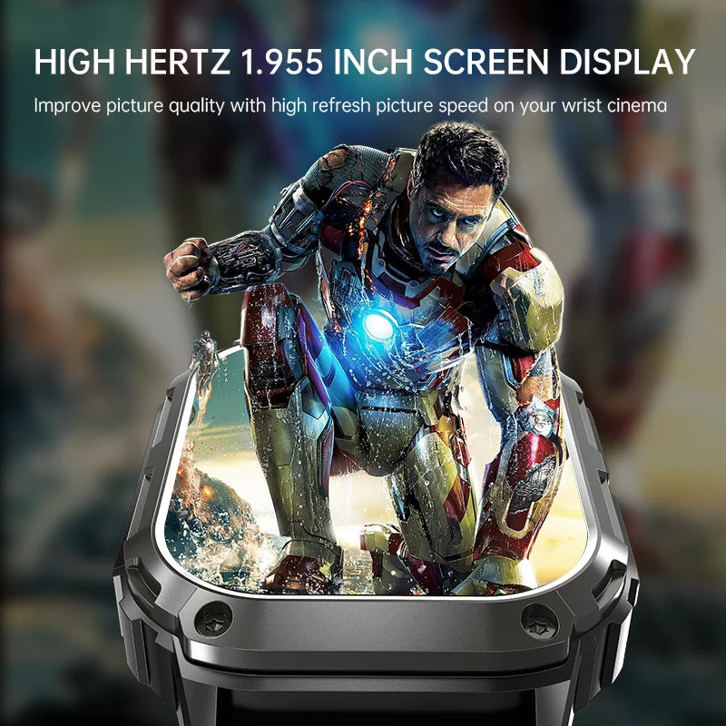 Smartwatch Men Women 5G/WIFI Network Watches SIM Card Camera GPS APP Health Monitor Sports Bluetooth Calls Smart Watch 2025 New