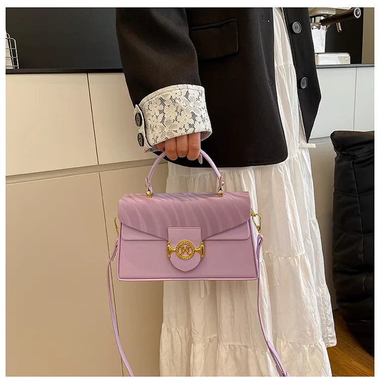 2025 New Women's Bags - Stylish and Textured Small Square Bags, Fashionable and Unique Handbags for Women