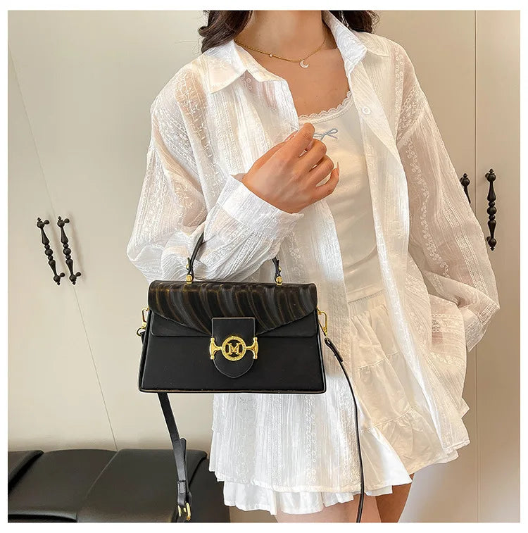 2025 New Women's Bags - Stylish and Textured Small Square Bags, Fashionable and Unique Handbags for Women