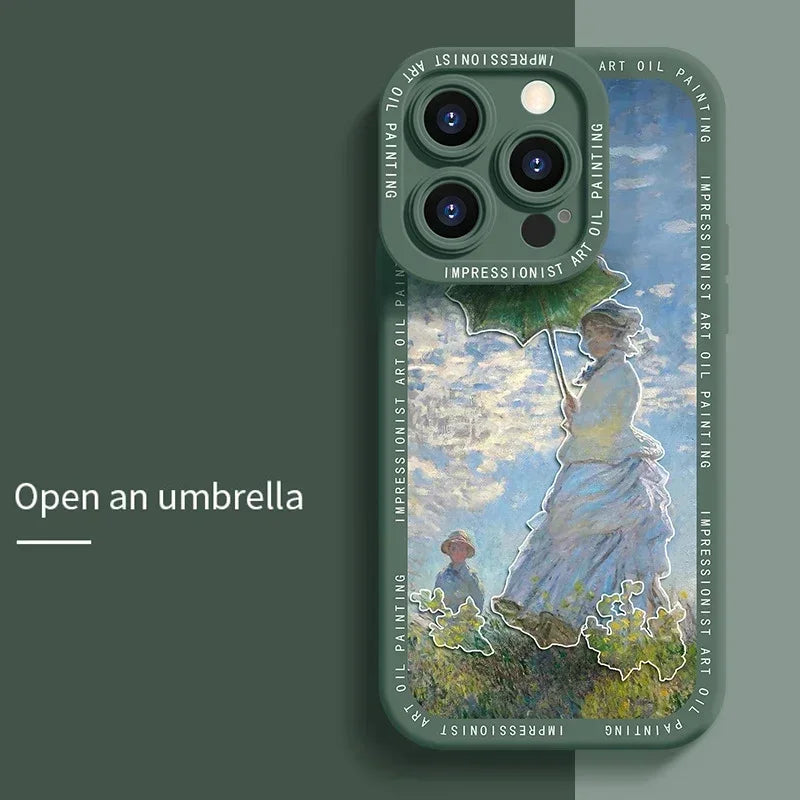 Luxury Art Coque Phone Cases for iPhone 11 13 12 14 15 Pro Max Case 15Plus 14Plus 14Pro 11Pro 12Pro 13Pro 15Pro 14 Pro Max Cover