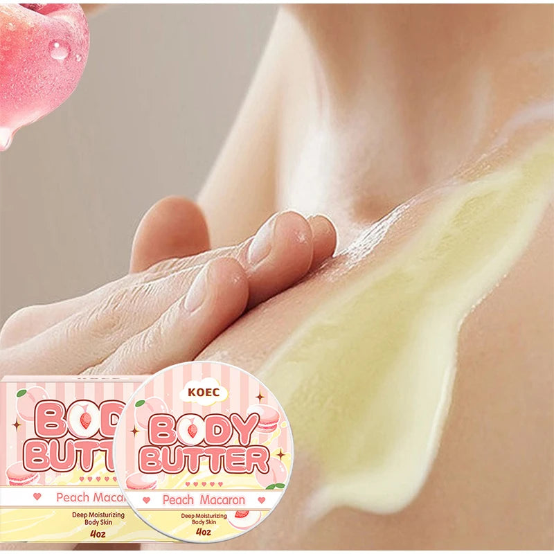 Strawberry Body Cream& Oil Set Moisturizing Nourishing Hydrating Body Lotion Essential Body Glaze Vanilla Fragrance Massage Oil