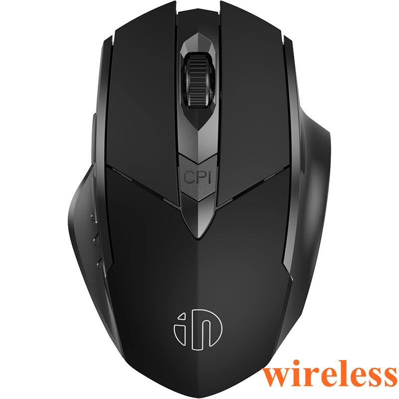 Bluetooth Rechargeable Wireless or 2.4G PM6 Wireless Mouse Office Mute Support PC Laptop Tablet Gamer Mouse For Computer