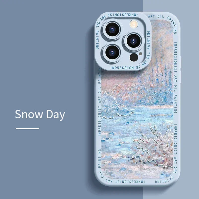 Luxury Art Coque Phone Cases for iPhone 11 13 12 14 15 Pro Max Case 15Plus 14Plus 14Pro 11Pro 12Pro 13Pro 15Pro 14 Pro Max Cover