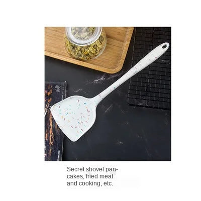 Kitchen Tools  Non-stick Spatula Silicone Shovel Heat Resistant Cooking  Ladel Colander Spoons  Gadgets