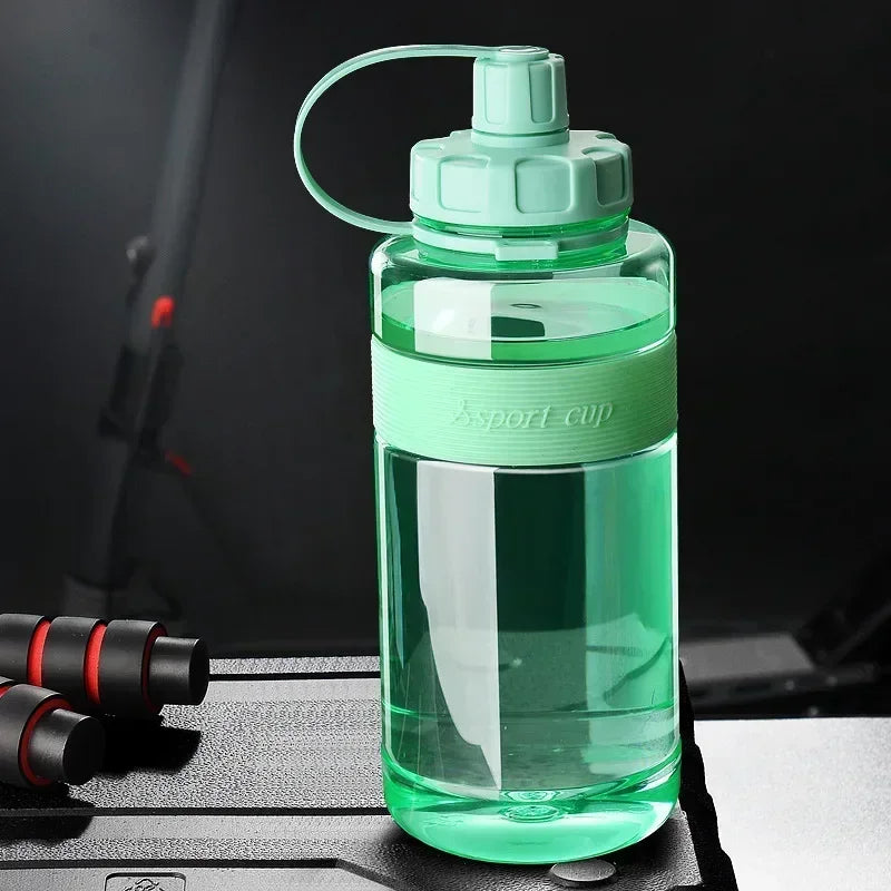 2 Liter Big Water Bottle With Straw 2L/1.5L/1L/0.6L Large Capacity School Gym Sports Drinking Bottles Fitness botella de agua 물병