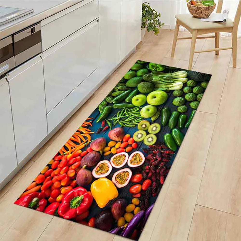 Kitchen Rug Durable Home Entrance Doormat High-end Kitchen Mats for Floor Waterproof House Hold Washable Non-slip Large Carpet