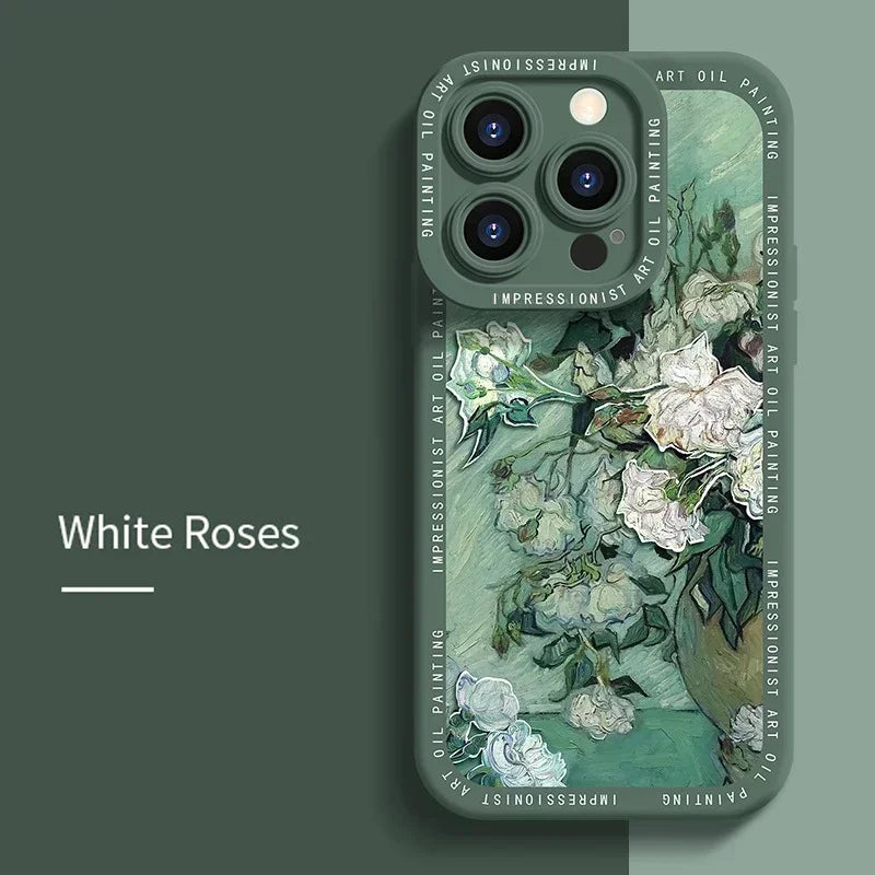 Luxury Art Coque Phone Cases for iPhone 11 13 12 14 15 Pro Max Case 15Plus 14Plus 14Pro 11Pro 12Pro 13Pro 15Pro 14 Pro Max Cover