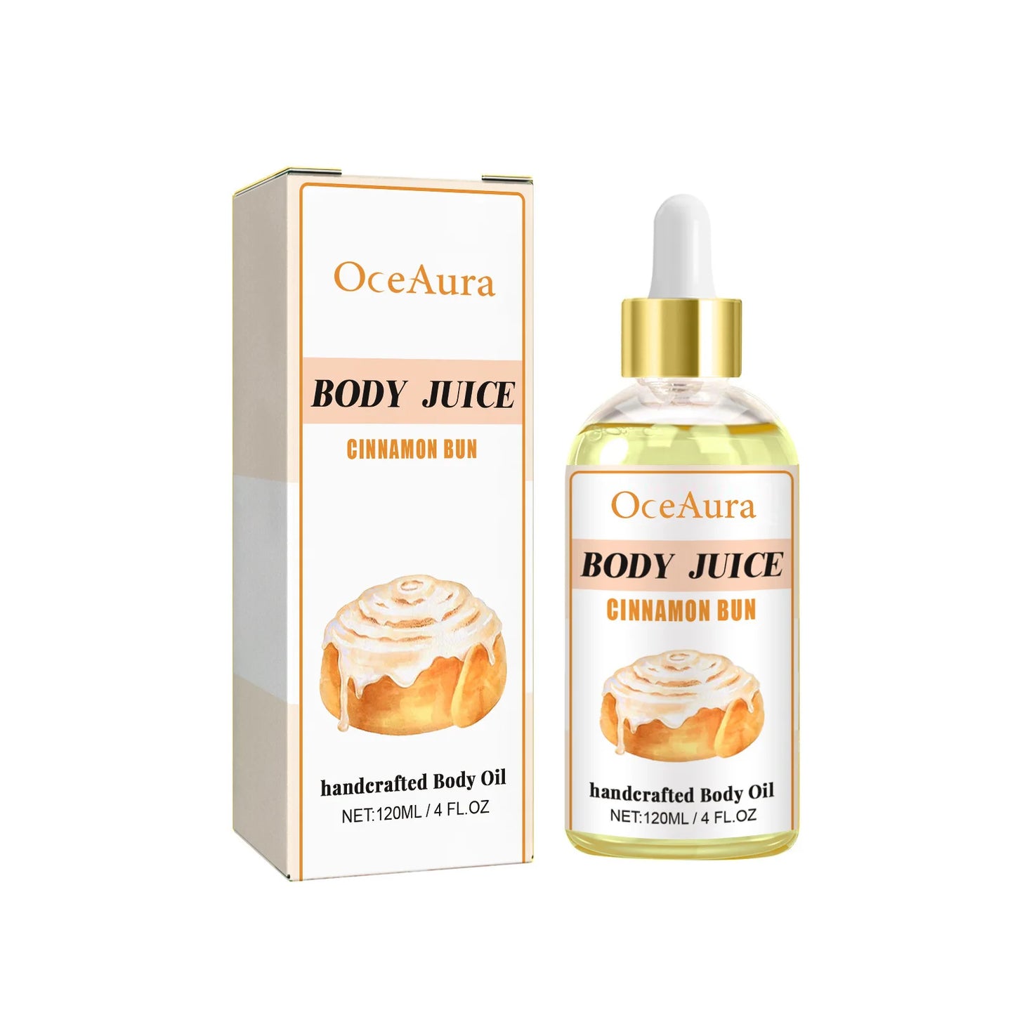 Vanilla Body Massage Oil for Glowing Skin Repair Smooth Stress Relief Moisturizing Dry Skin Tightening Body Essential Oils Care