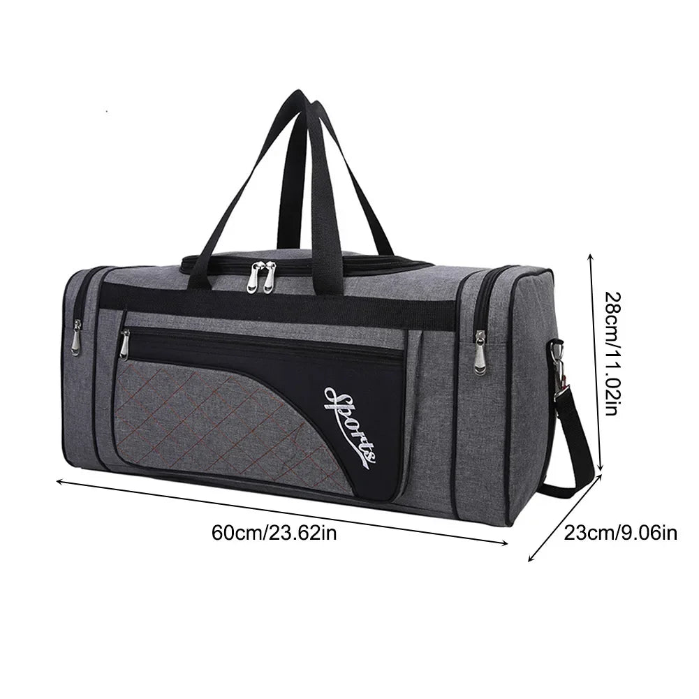 Travel Gym Bag Short-distance Luggage Portable Fitness Bags Shoulder Crossbody Chest Bag Handbags Duffle Carry On Weekender Bag