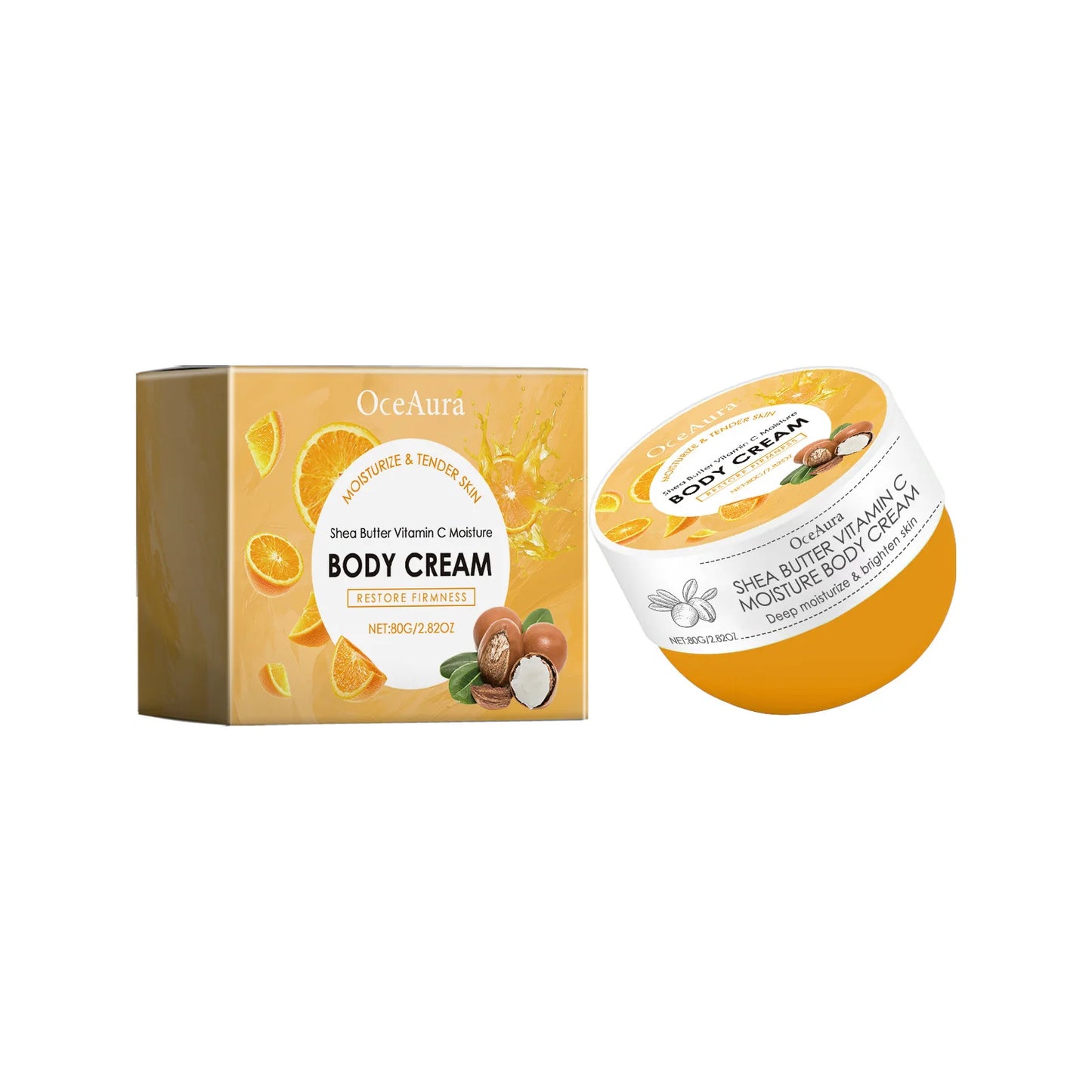 Shea Butter Body Face Cream Moisturize Nourishing Tighten Smoothing Dry Rough Skin Deep Hydration Cleansing Lotion Care Products