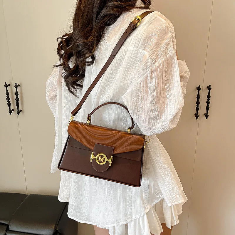 2025 New Women's Bags - Stylish and Textured Small Square Bags, Fashionable and Unique Handbags for Women