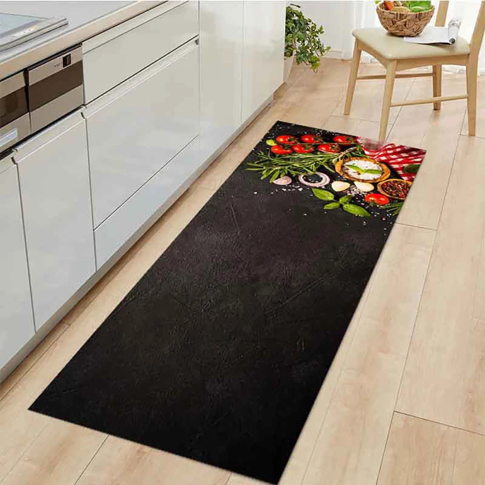 Kitchen Rug Durable Home Entrance Doormat High-end Kitchen Mats for Floor Waterproof House Hold Washable Non-slip Large Carpet