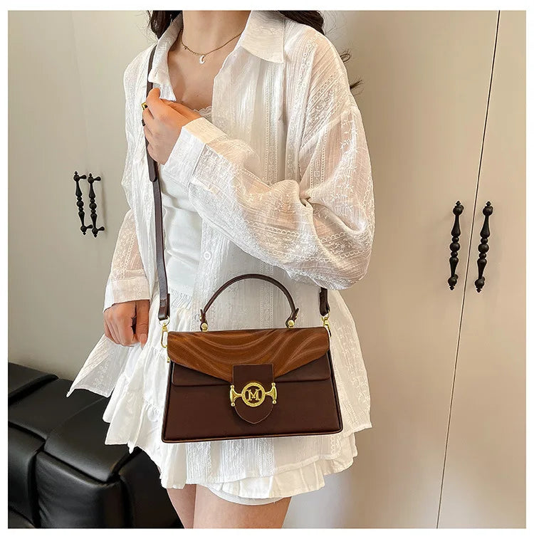 2025 New Women's Bags - Stylish and Textured Small Square Bags, Fashionable and Unique Handbags for Women