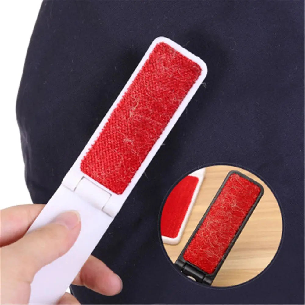 Collapsible Cleaning Brush Portable Household Hair Cleaner Static Remover Electrostatic Lint Dust