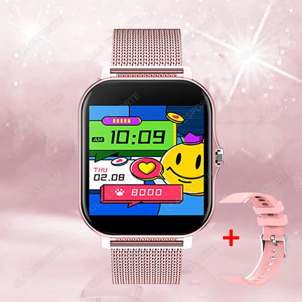 1.83'' Waterproof Smart Watch with Message Answer Call Sleep Monitoring Sports Pedometer Information Alerts For iPhone Android